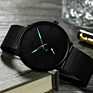 Crrju 2150 Men Original Stainless Steel Mesh Strap Simple Quartz Analog Charm Wrist Watches