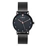 Crystal Relojes De Mujer Minimalism Mesh Stainless Steel Women Watches