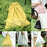 Customised Soft Washing Durable Organic Cotton Tote Draw String Shoe Bag Small Foldable Canvas Cloth Drawstring Bag with Logo