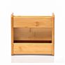 Customizable Wooden Cosmetic Organizer with Storage Drawer Other Office Desk Organizer