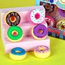 Customized Candy Donuts Erasers, Stationery Cartoon Kawaii Eraser for Kids