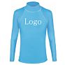 Customized Kids Colorful Long Sleeve Rash Guards Surfing Vest with Uv 50+ Sun Protection