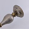 Customized Long Stem Metal Candle Holder in Antique Style Home Decoration Table Decorative Metal Candle Stick Holder
