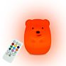 Cute Bear Touch Control 7 Color Change Portable Sensor Led Bedroom Night Light