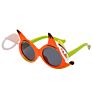 Cute Cute Animal Polarizing Mirror Boys Girls Clamshell Sunshade Cartoon Fox Sun Glasses for Kids Children's