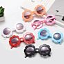 Cute Flower Children Sunglasses for Boys Girls Uv400 round Kids Sunglasses