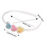 Cute Hairband Clear Star Quicksand Hair Bow Headband Princess Children's Hairband Hair Accessories Baby Girl Hair Hoop