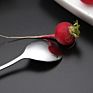 Cute Heart Design Dessert Ice Cream Spoon Stainless Steel All-Purpose Spoons
