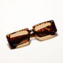 Cute Retro Designer Travel Popular Women Small Square Sunglasses Candy Color Shades Uv400 Rectangle Sunglasses