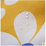 Dacron Cloth Polyester Waterproof Bathroom Curtains Thickening Mildew Resistant Yellow Sunflower Shower Curtain