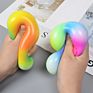 Design anti Stress Relief Toys Sensory Squishy Ball Rainbow Fidget Stress Balls