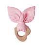 Design Baby Wood Bunny Ear Teether Personalized Wooden Shape Chew Toys