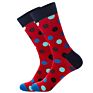 Design Men Casual Business Coloured Socks