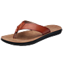 Design Men Cork Sole Leather Flip Flop Man Slipper