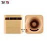 Design Portable Eco Friendly Maple Cherry Cellphone Wooden Phone Speaker