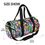Design Print Large Capacity Luggage Bag Graffiti Travel Duffle Bag