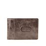 Design Pu Leather Men Slim Bi-Fold Wallet