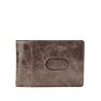 Design Pu Leather Men Slim Bi-Fold Wallet