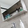 Design Stainless Steel Wall Mounted Bathroom Mirror Cabinet