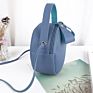 Design Women round Bag Leather Women's Circular Crossbody Shoulder Messenger Bags Ladies Purse Female Bolsa Handbag