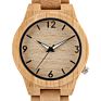 Design Your Own Bamboo Wood Watches Men Logo Luminous