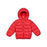 Design Zippered up Jacket Coat Full Zip up Black Polyester Padded Jacket for Kids