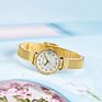 Diamond Quartz Beautifully Decorated Gold Watches Waterproof Women Wrist Luxury Thin Strap Watch