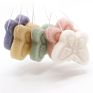 Different Cute Shapes Natural Konjac Baby Sponge Cute Shapes Natural Kids Sponges for Bathing