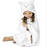 Direct 100% Cotton Kids Cartoon Bath Hooded Baby Towel