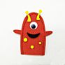 Directly Sell Theater Eco Friendly Soft Wool Felt Fabric Finger Puppet Animal for Kids