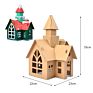Diy Fun Handmade Ceramic Christmas Bounce Gingerbread House