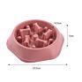 Dog Bowl Slow Feeder Dog Slowly Bowl Bone Dog Plastic Bowl