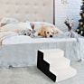 Dog Cat Toys Sprots Stairs 3 Step Removable Zipper Cover High Density Foam Portable Lightweight Ramp Pet Step Stairs for Dogs