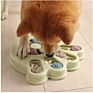 Dog Puzzle Feeder for Beginners Easy,Pet Intelligence Fun Hide & Seek Food Toy,Puppy Treats Dispenser Interactive Toys Slow Feed