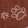 Dog Towelsuper Absorbent Quick Drying Dog Bath Cleaning Towel Embroidered Logo Microfiber Pet Towel