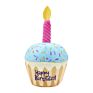 Doggie Cat Party Gift Squeaky Cleaning Teeth Dorable Chew Birthday Cake Cupcake Bone Dog Plush Toy