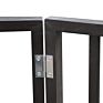 Drop Shipping Spot Outdoor Folding Retractable Expandable Barrier Z Shape Freestanding Pet Fence Dog Gate