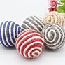 Dropshipping Cat Play Chewing Toy Sisal Straw Cat Pet Rope Weave Ball Teaser Ball Cats Products