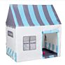 Dropshipping Polypongee Fabric Princess Castle Play Tent Little Girl Pink Love Play House Kids Toy