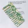 Durable Plastic Anti-Static Multiple Color Hair Comb Wide Tooth Comb