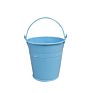 Easter Gift Bucket Small Colored Metal Bucket with Handle Colorful Galvanized Bucket Metal Pail