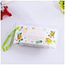 Eco-Friendly Baby Wipes Box Wet Wipe Box Cleaning Wipes Carrying Bag Snap Strap Wipe Container Case