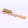Eco Friendly Pure Natural Boars Hair Climb Chalk Brush and Rock Climbing Brush Boar with Wood Handle