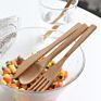 Eco Friendly Reusable Bamboo Spoons Knives and Forks Cutlery