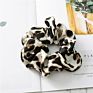 Elastic Satin Animal Printing Women Hair Band Ropes Chic Leopard Pattern Hair Scrunchies Accessories