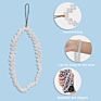 Elegant Pearl Smartphone Lanyard Universal Bead Charm Wrist Chains Mobile Phone Strap