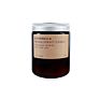 Elegant Tinted Scented Candles in a Brown Glass Jar with Lid