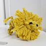 Elephant Lion Crocodile Bone Chew Cotton Rope Dog Toys