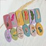 Embroidery Floral Leaf Snap Hair Clip Oval Square Fabric Sweet Retro Flower Hairpin Side Hair Clip Bb Clip for Women Girls