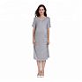 Emotion Moms Soft Modal Stretch Short Sleeve Pregnant Dress Maternity Clothes Big Size Dress for Pregnancy Women